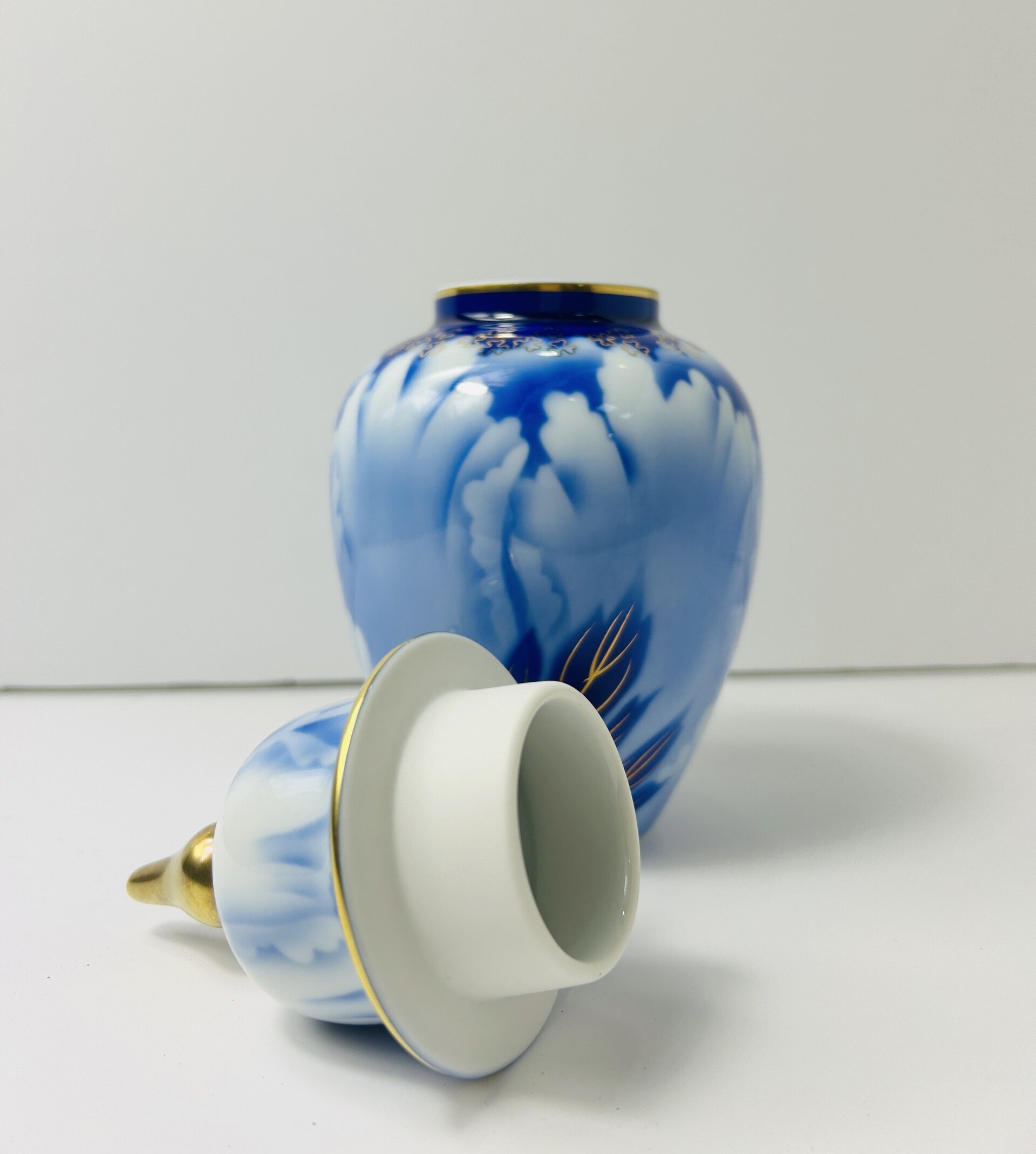 Antiguo Pequeño tarro de porcelana Fukagawa - 3