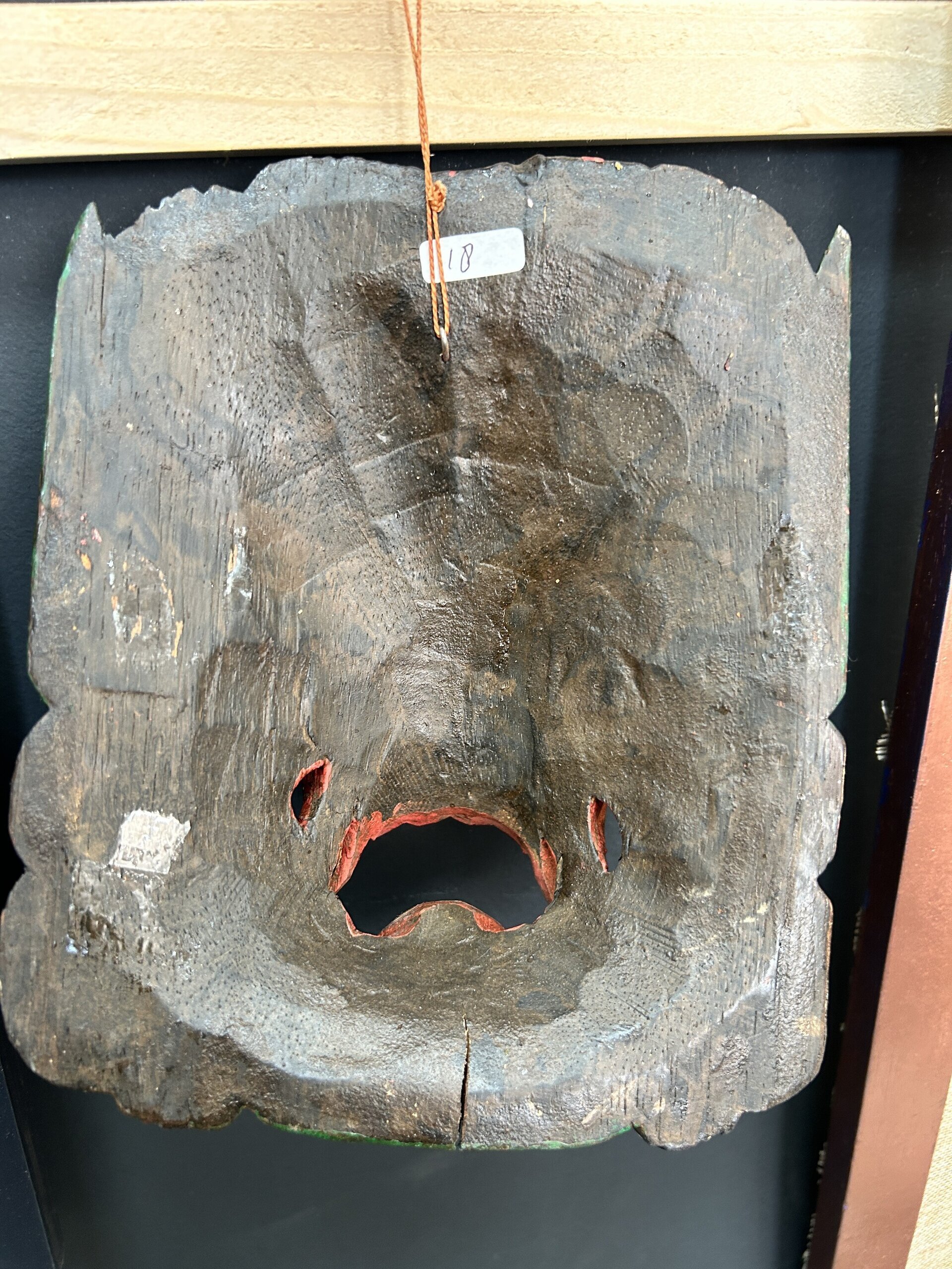Máscara de madera tallada a mano de Barong - 4