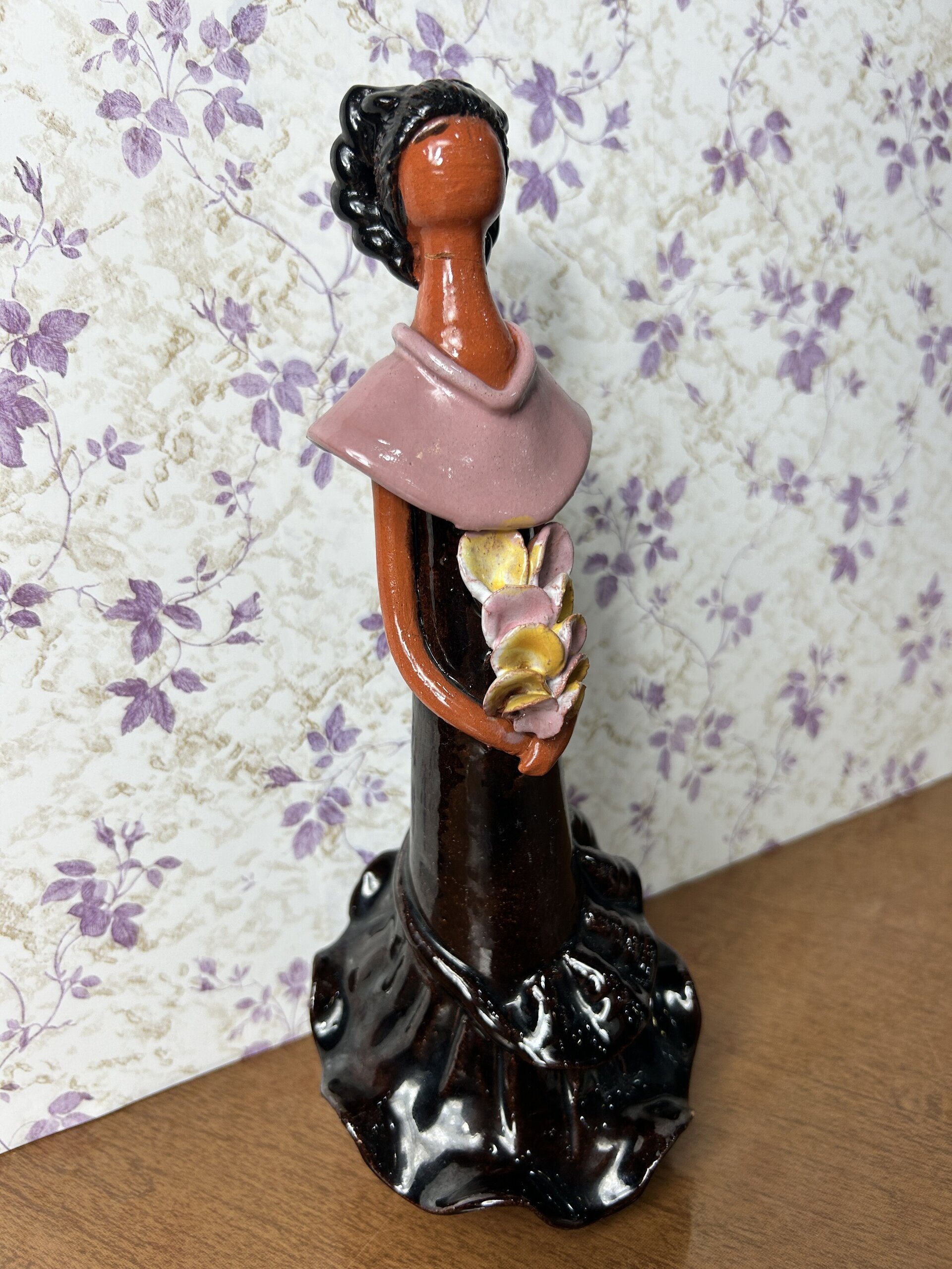 Figura de cerámica sin rostro o muñeca Lime - 5