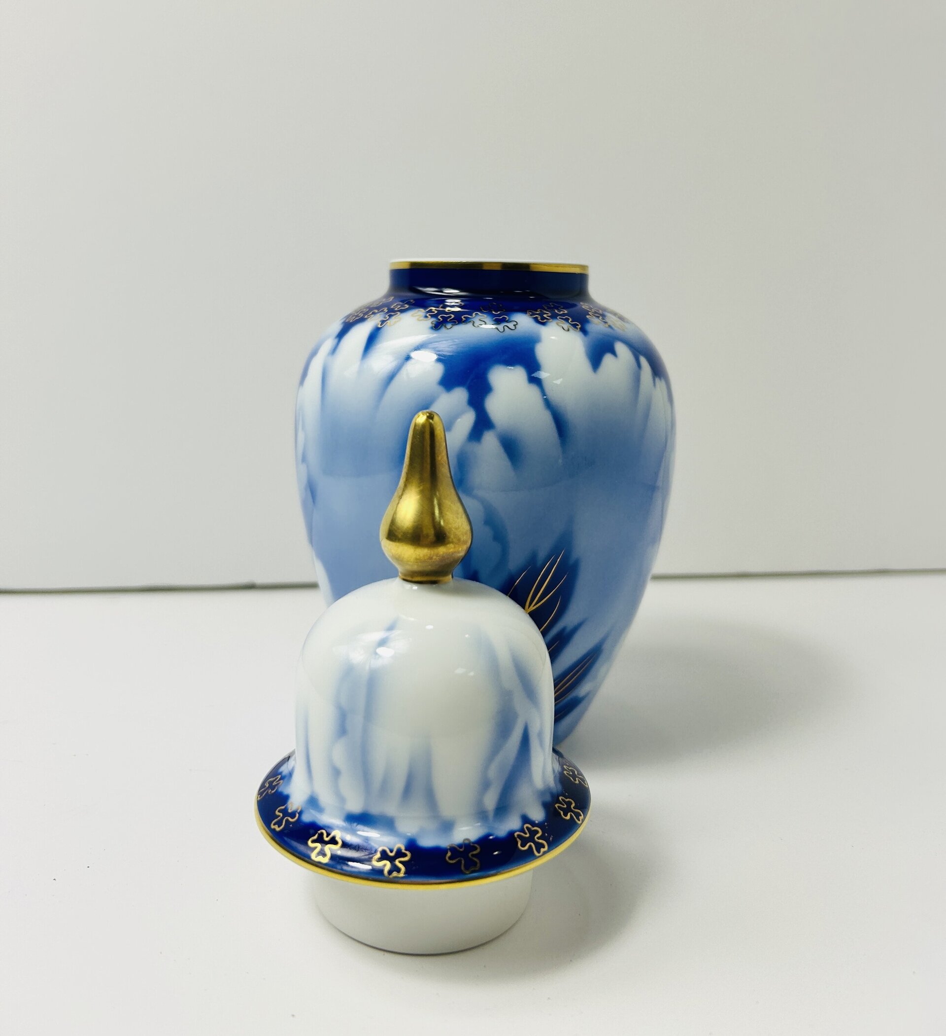 Antiguo Pequeño tarro de porcelana Fukagawa - 5