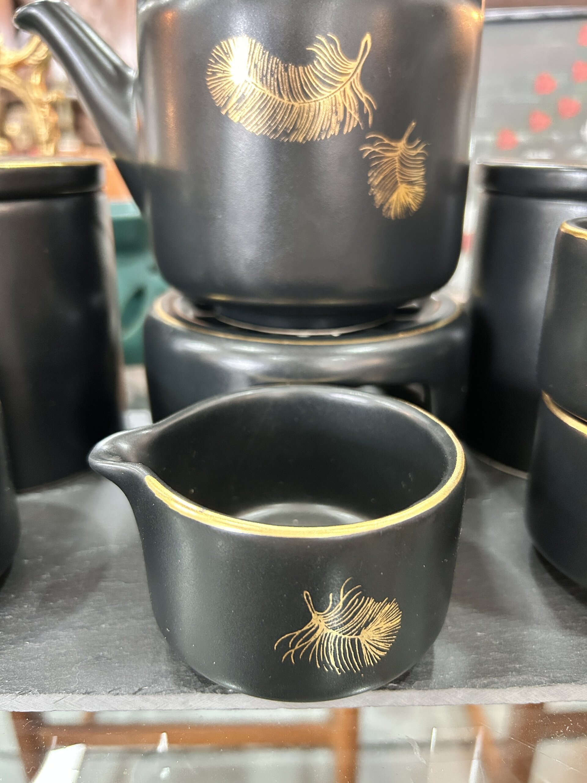 Antiguo juego de té de la marca Waechterbach - 3