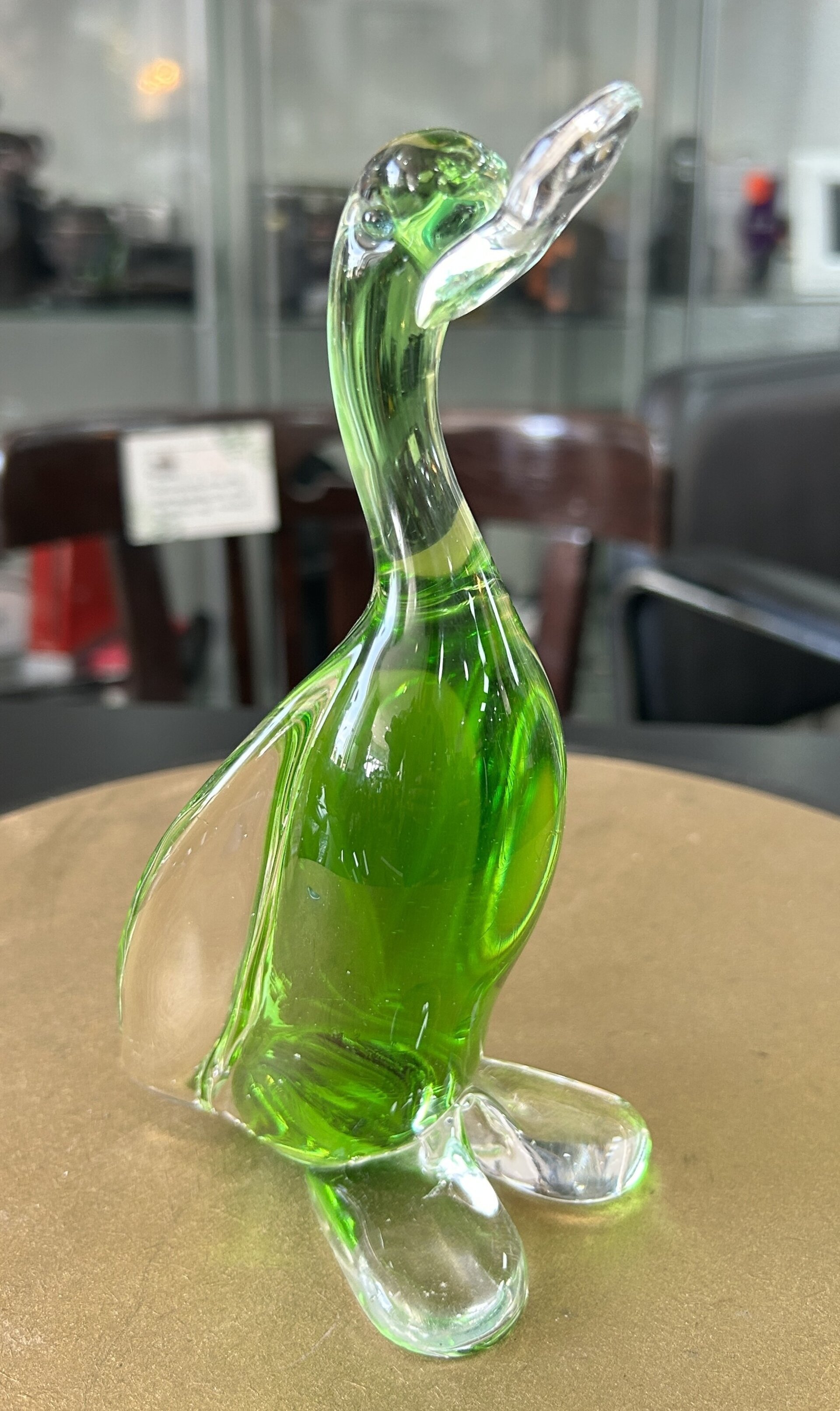 Figura de pato o ganso de cristal de Murano - 2