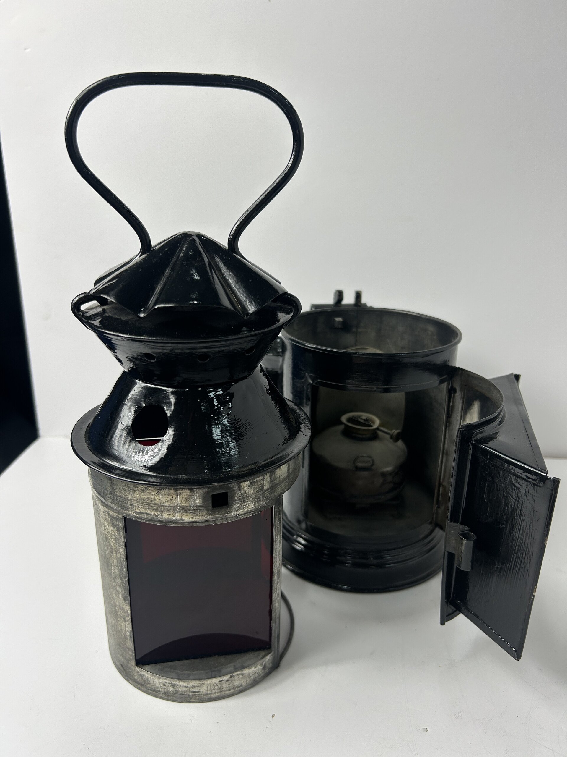 Antiguo farol ferroviario de señales y maniobras - 5