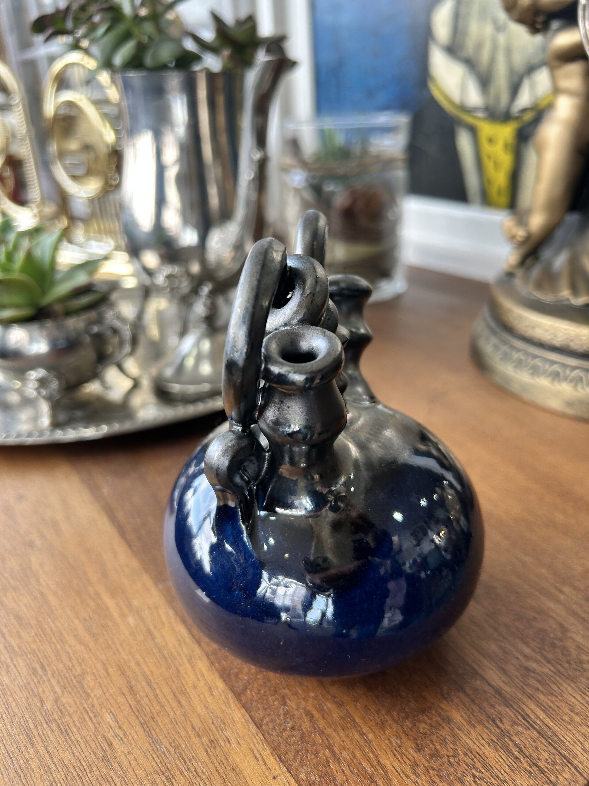 Pequeño botijo de cerámica de colección La Bisbal - 2