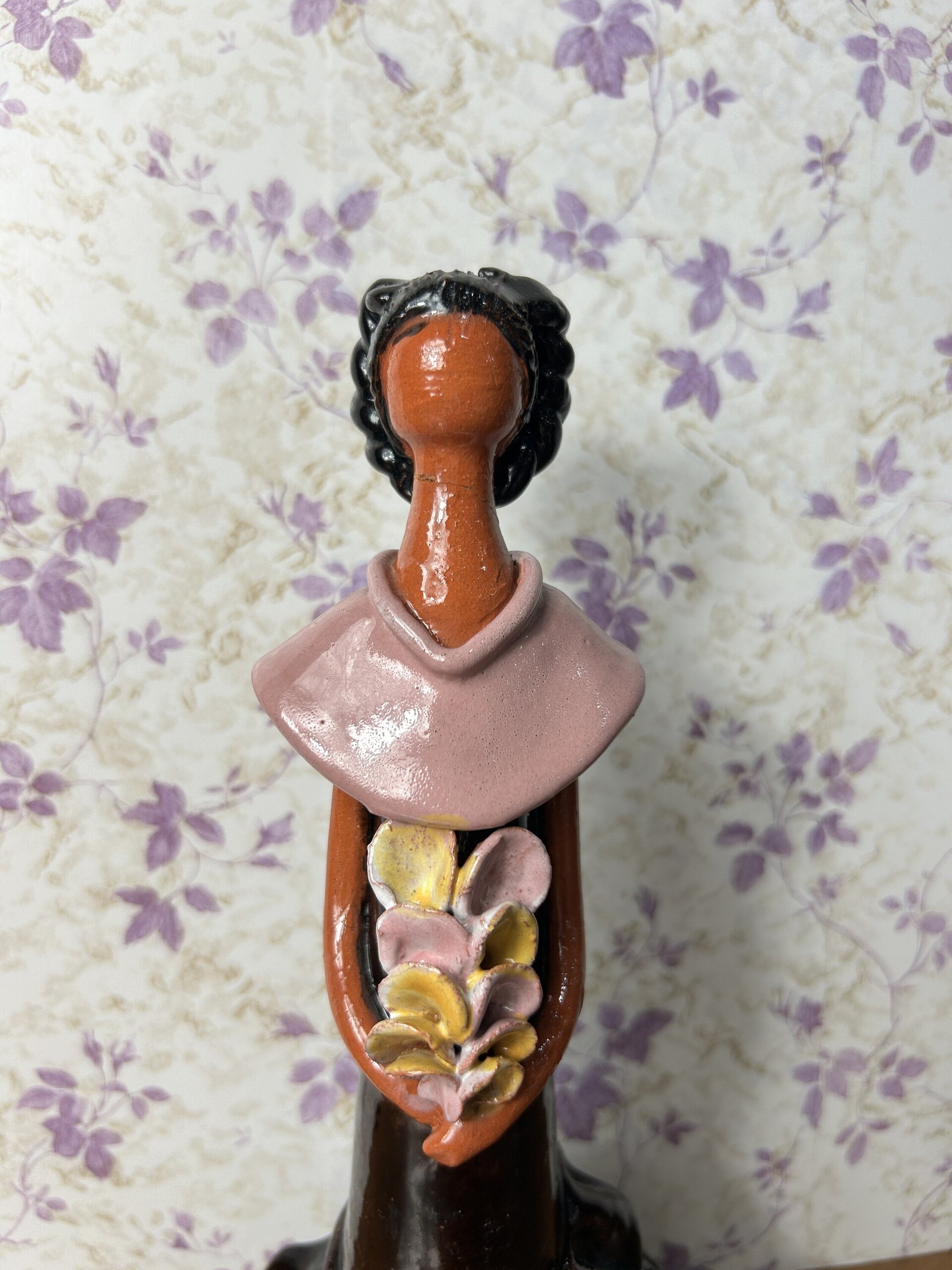 Figura de cerámica sin rostro o muñeca Lime - 3