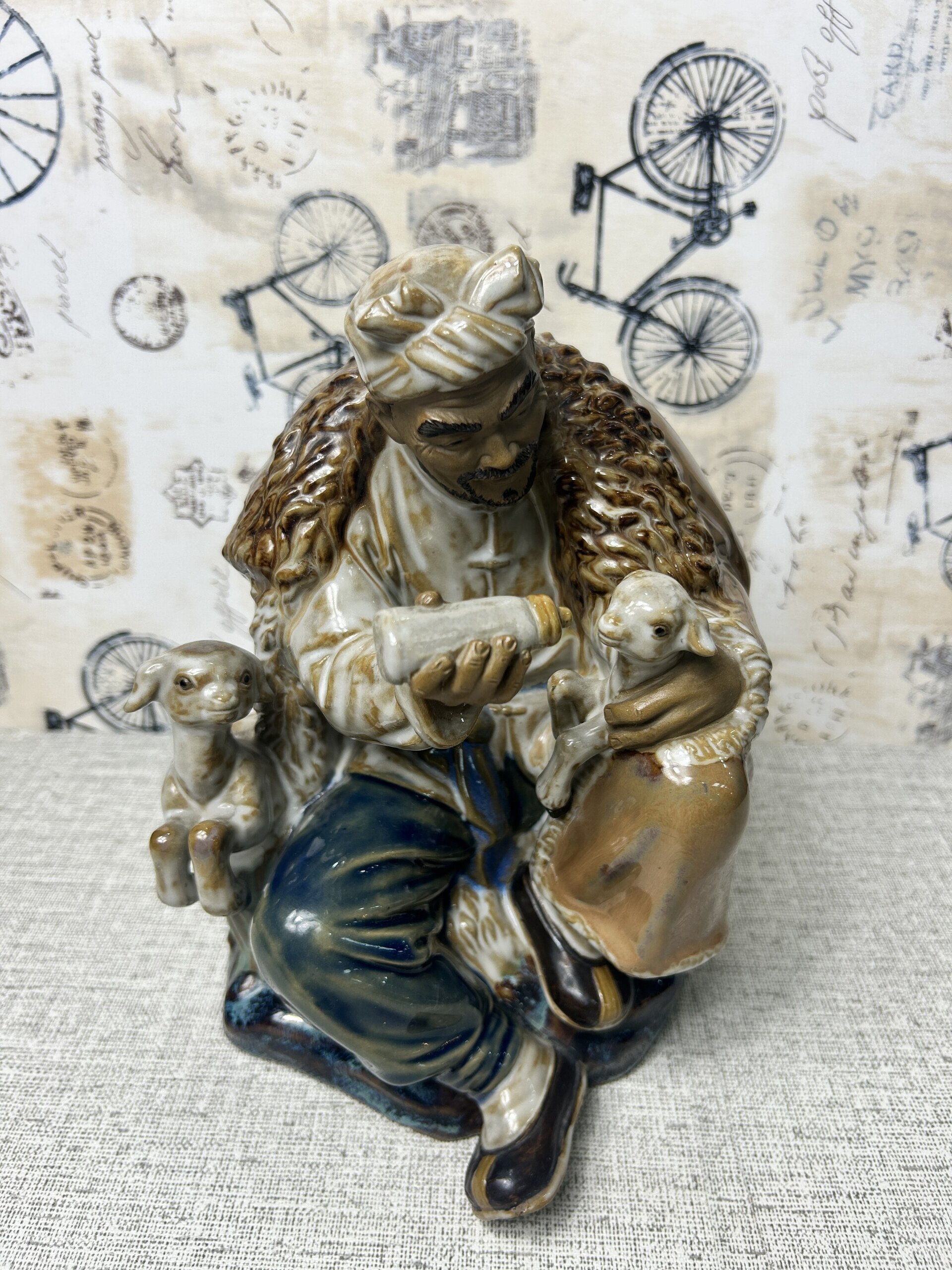 Figura de porcelana de Shiwan hecha a mano - 4
