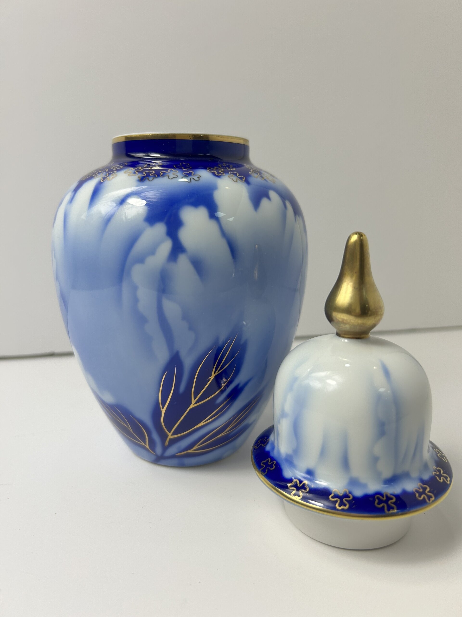 Antiguo Pequeño tarro de porcelana Fukagawa - 6