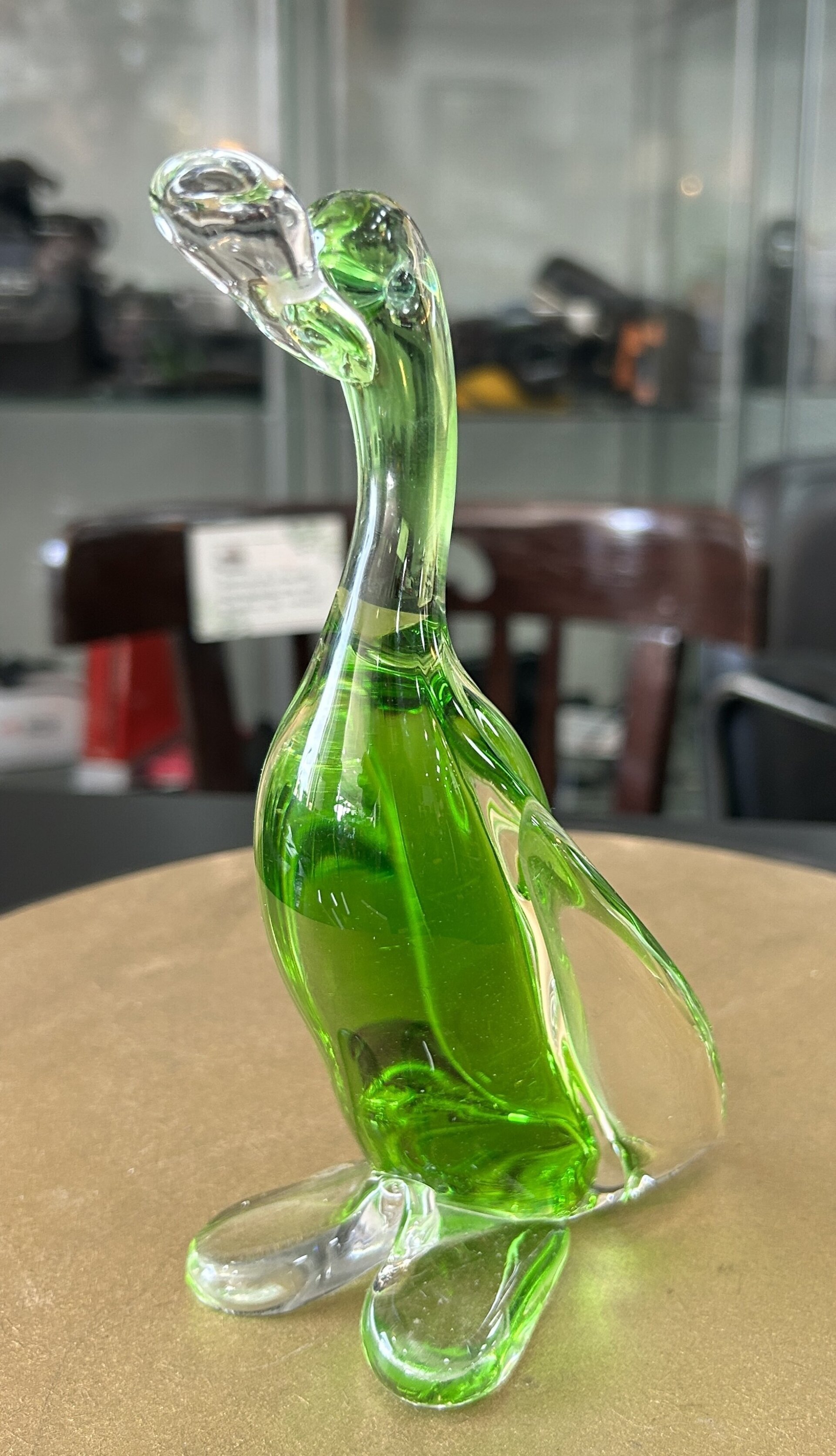 Figura de pato o ganso de cristal de Murano - 3