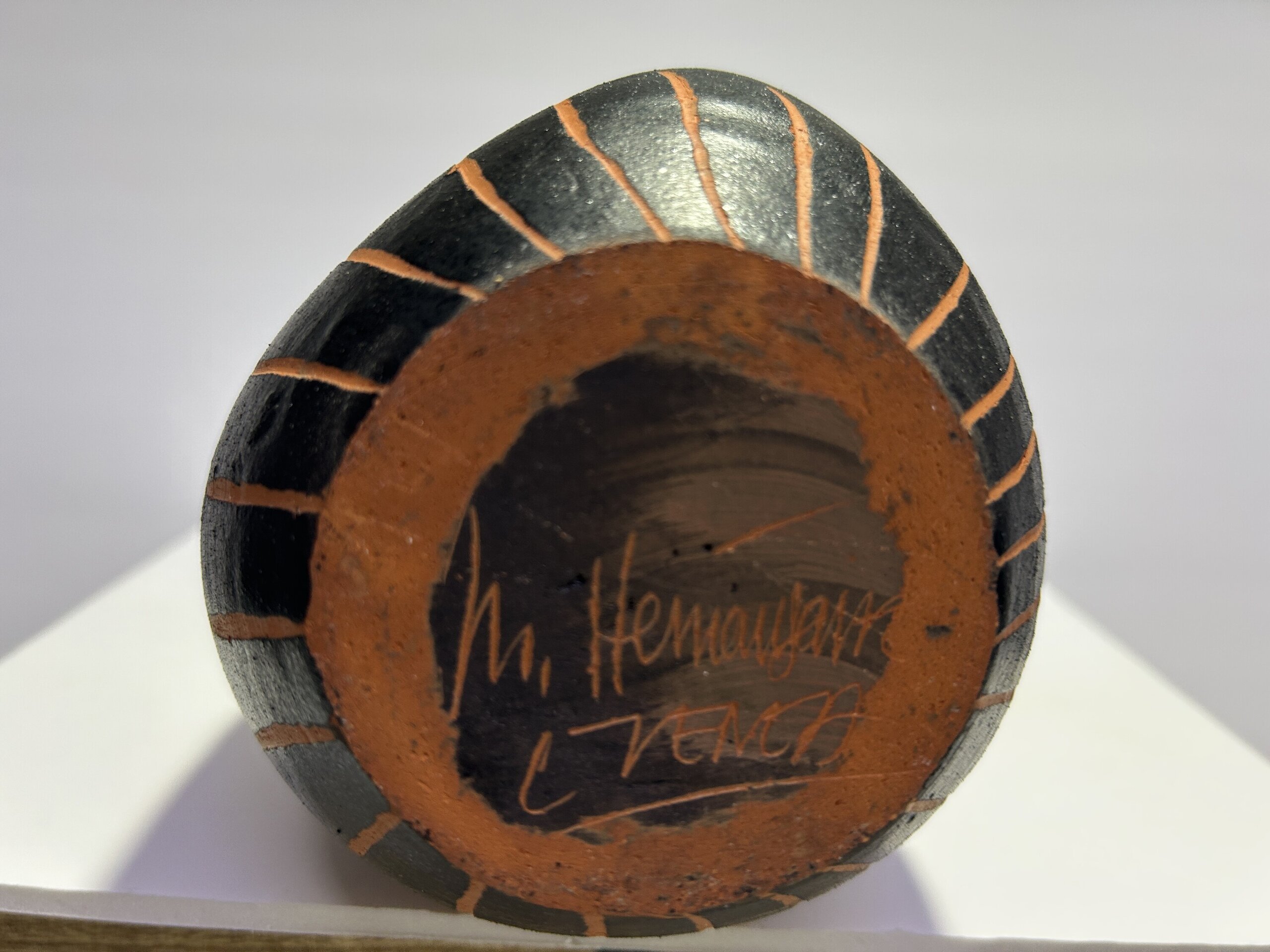 Jarrón de cerámica de Hernansanz-Cuenca - 6