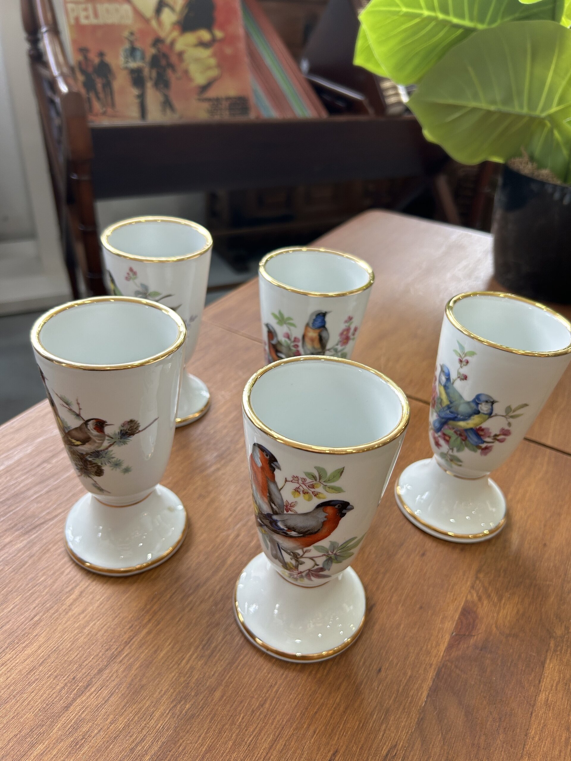 Set 5 Mazagrans Porcelana Decors de Paris - 9