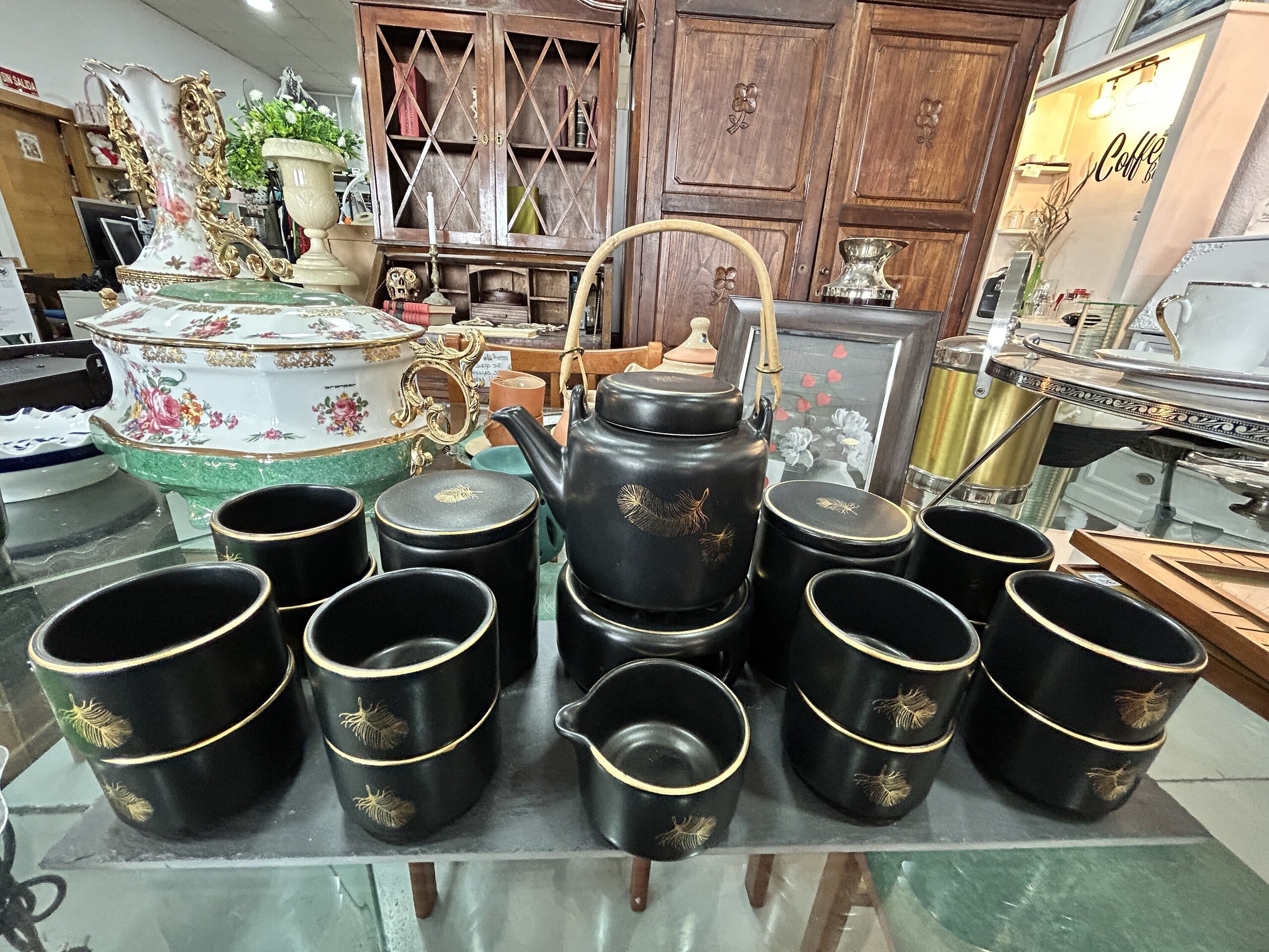Antiguo juego de té de la marca Waechterbach - 6