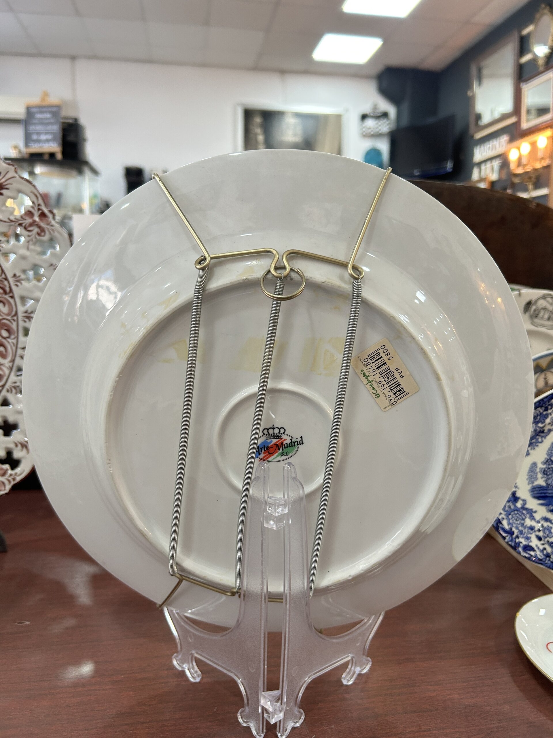 Elegante plato decorativo de la Cibeles - 6